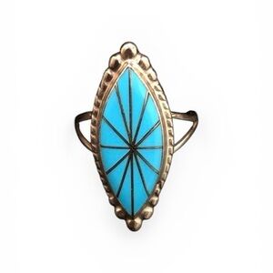 Sterling Silver M.Y. Marie Yazzie Ring – Size 6.5